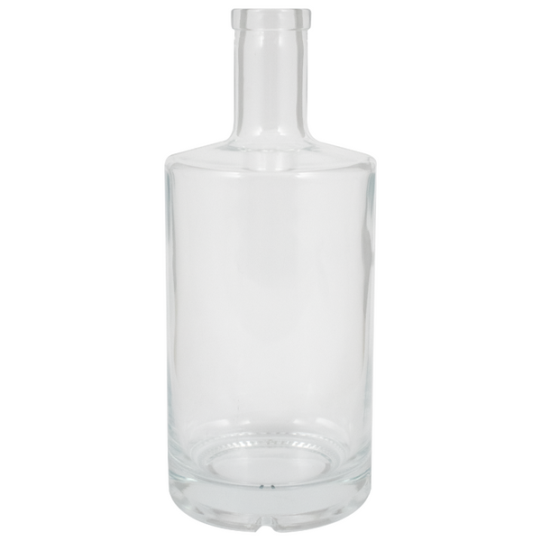 Farro Glass | Premium Spirit Bottles | Jersey | Clear | 750mL | Case of 12