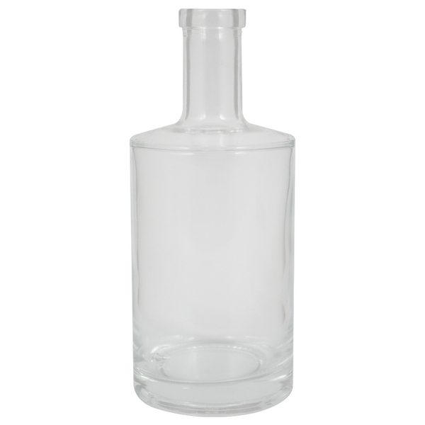 Farro Glass | Premium Spirit Bottles | Jersey | Clear | 375mL | Case of 24