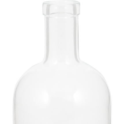 750ml High Flint/Clear Oregon Farro Glass Spirit Bottle - Case of 12 - PLACEHOLDER