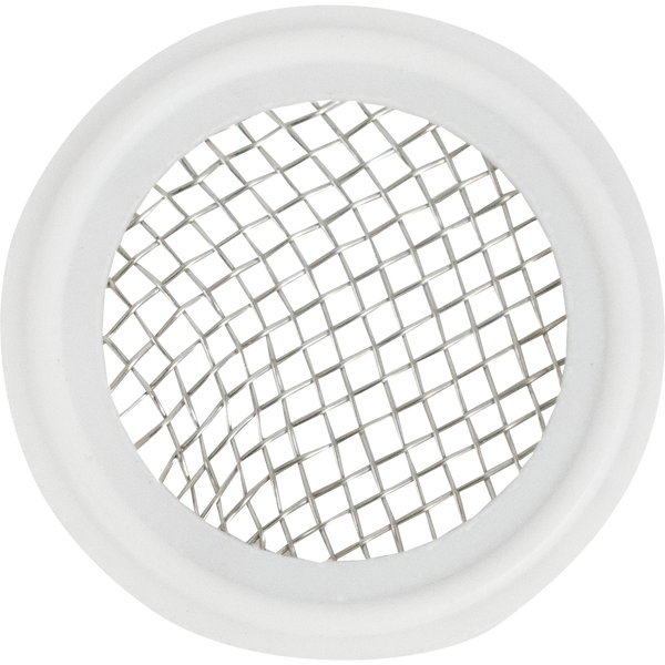 Tri-Clamp Gasket with Stainless Mesh Screen | 7 Mesh | Teflon | 1.5