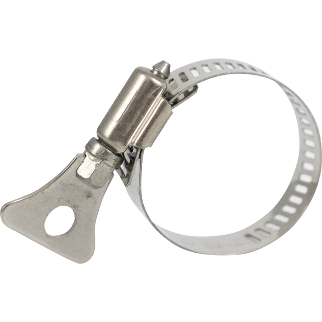 Stainless Steel Butterfly Hose Clamp - 21-38mm - 0.8-1.5 in.