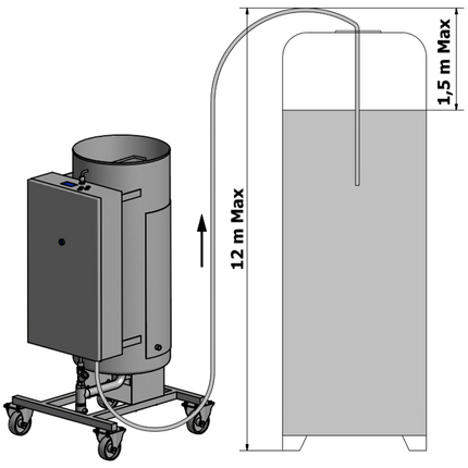Kreyer Yeast Booster Pro - 110L - 110V/1Ph/60Hz