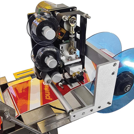 Label Attach Machine Semi-Automatic Label Applicator Machine for Self-Adhesive Labels | Dat ...