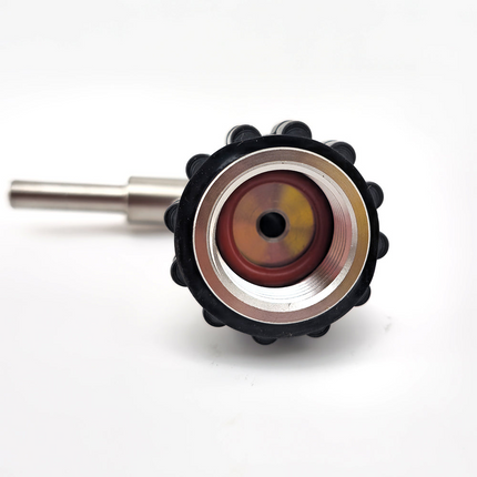 Quick Swivel Connector - Elbow Barb - 6.35mm (1/4) - Duotight Compatible - Complete w/ Nut & O-ring