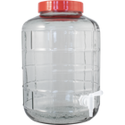 Farro Glass - Wide Mouth Glass Carboy - Ported w/ Barbed Spigot - PLACEHOLDER