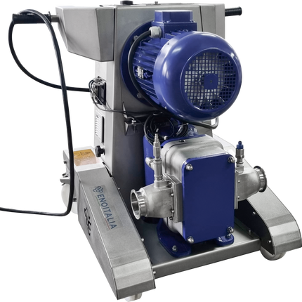 EnoItalia - Lobe Rotor Eurofill Pump - Automatic Control Panel and Motorized Collection Bin (Receiving Hopper) - PLACEHOLDER