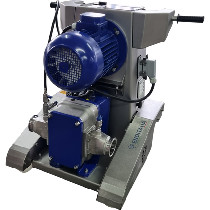 EnoItalia - Lobe Rotor Eurofill Pump - Automatic Control Panel and Motorized Collection Bin (Receiving Hopper) - PLACEHOLDER