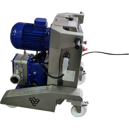 EnoItalia - Lobe Rotor Eurofill Pump - Automatic Control Panel and Motorized Collection Bin (Receiving Hopper) - PLACEHOLDER