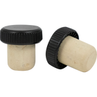 Wine Corks | Molinas Premium T-Cork | 19.2mm | Black Top - PLACEHOLDER