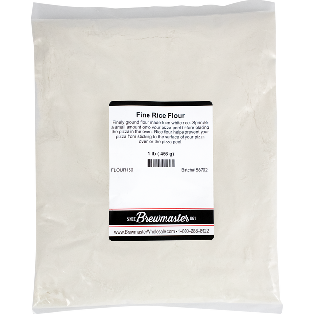 Fine Rice Flour - Pizza Slide - 1 lb