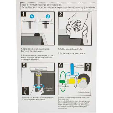 KegLand - Auto Glass Rinser - Stainless Steel