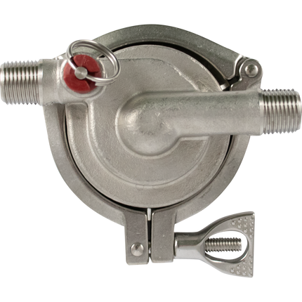 Tri-Clamp Pump Head Upgrade Kit for 25W MKII Pump - Inline Threaded Ports