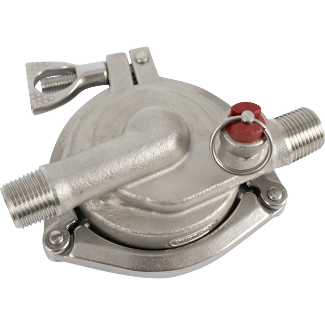 Tri-Clamp Pump Head Upgrade Kit for 25W MKII Pump - Inline Threaded Ports