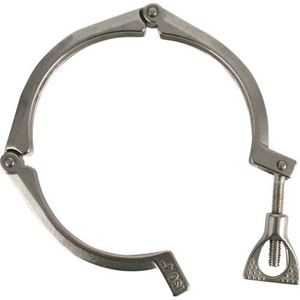Stainless - 4 in. T.C. Clamp - 3 Piece