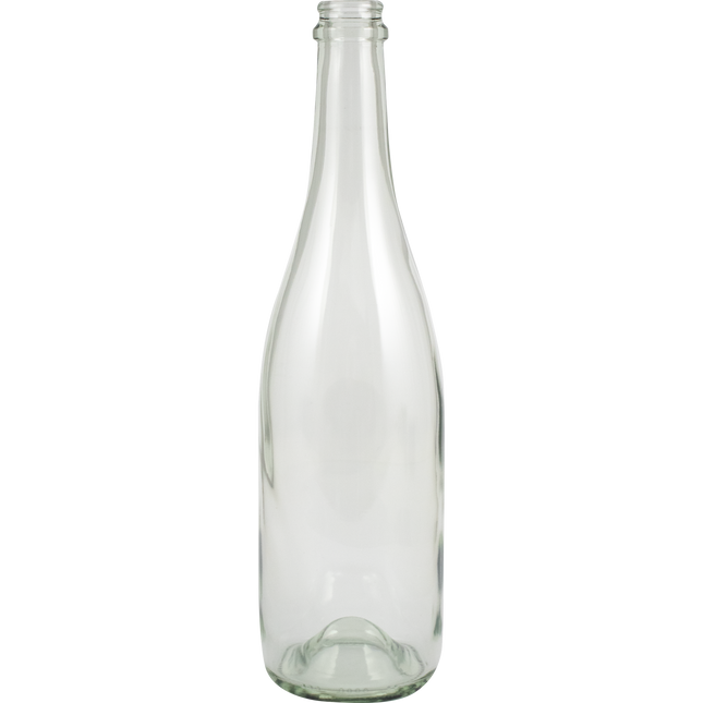 750mL Flint/Clear Farro Glass Champagne Bottles, Punted - PLACEHOLDER