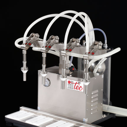 ILTEC Ultrafiller 4 - Vacuum Bottle Filler - 4 Spout (110V)