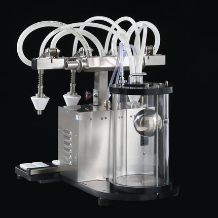 ILTEC Ultrafiller 4 - Vacuum Bottle Filler - 4 Spout for High Viscosity Fluids - Pomodoro - (110V)