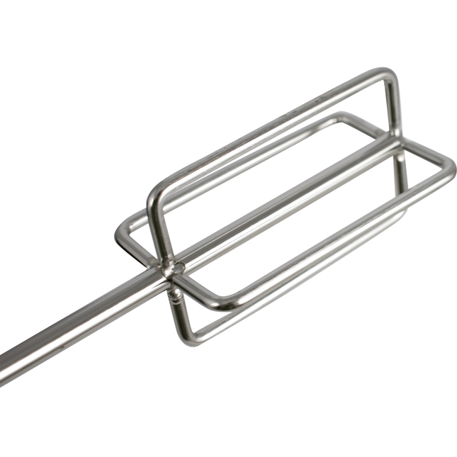 Premium Stainless Steel Drill Powered Mash Stirrer & Mixer - 1/4 in. Hex Drive