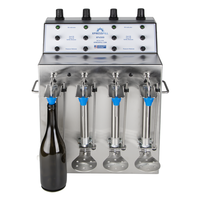 XpressFill XF4500 - 4 Spout Carbonated Beverage Filler