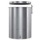 Marchisio - 300 L Variable Capacity Tank - Flat Bottom - w/ Cooling Jacket, T.C. Valves - PLACEHOLDER