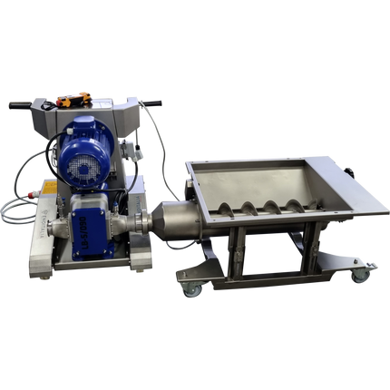 EnoItalia - Lobe Rotor Eurofill Pump - Automatic Control Panel and Motorized Collection Bin (Receiving Hopper) - PLACEHOLDER