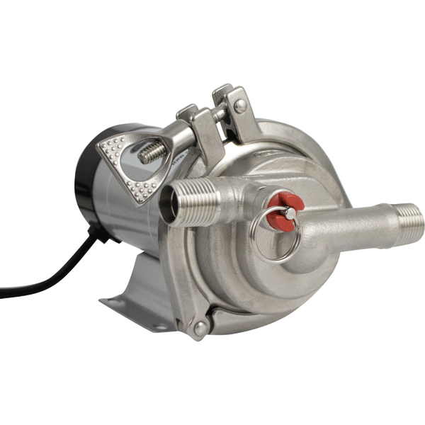 KegLand MKII Magnetic Drive Pump | Inline Pump Head | Stainless Steel | 5 GPM | 25 Watt