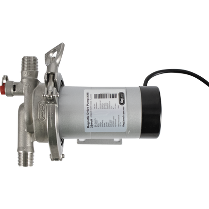 Pump - MKII High Temp Magnetic Drive (25 Watts) - T.C. Head w/ Inline Threaded Ports