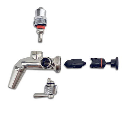 Nukatap Flow Control Stainless Steel Faucet - G2
