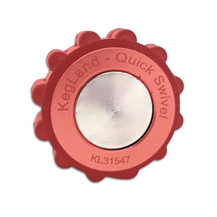 Quick Swivel Connector - Stainless Steel End Cap Only - 18mm Diameter