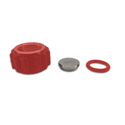 Quick Swivel Connector - Stainless Steel End Cap Only - 18mm Diameter