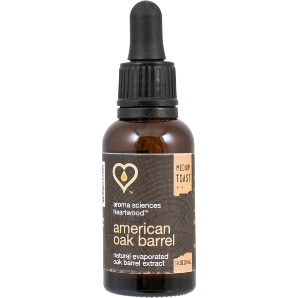 Aroma Sciences | American Oak Barrel Liquid Extract | Medium Toast | Natural Evaporated Oak Extract