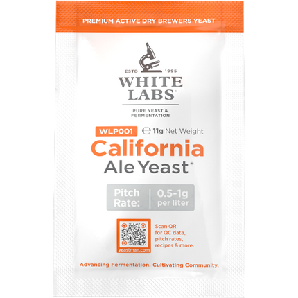 White Labs Yeast - Dry Yeast - California Ale Yeast - PLACEHOLDER