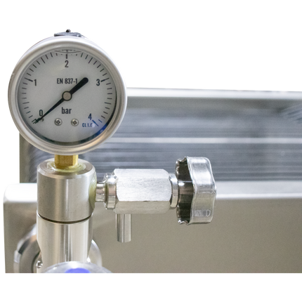 BevBright 20 Plate Filter, 40x40, 1.5" T.C. with Butterfly Valves and Double Filtration - PLACEHOLDER