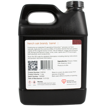 Aroma Sciences - Oak Brandy Barrel Extract 2X - French - PLACEHOLDER