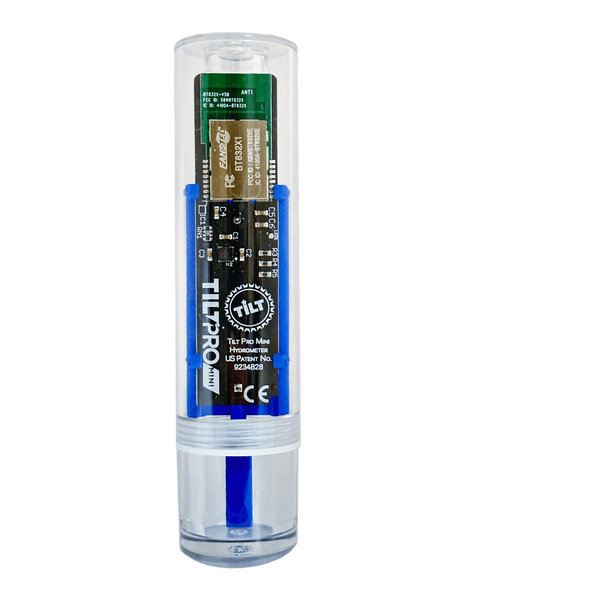 Tilt® Pro Mini Hydrometer and Thermometer | Blue