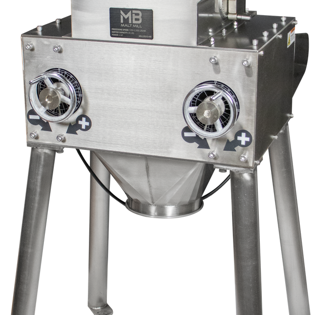 MB - Commercial Grain Mill - 1700-2200 lbs/hr - Stainless Steel