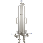 BevBright 316 Electro Polished S/S Cartridge Filter Housing - 30 in. - 3 Module Capacity - with fitting
