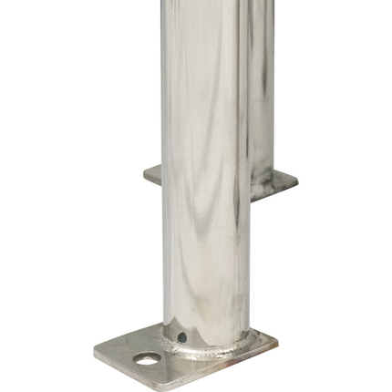 BevBright Stainless Steel Lenticular Filter Housing - 12 in. - 2 High - with fittings