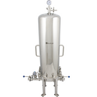 BevBright Stainless Steel Lenticular Filter Housing - 12 in. - 1 High - with fittings