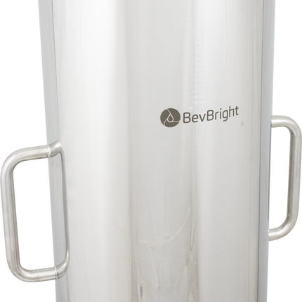 BevBright Stainless Steel Lenticular Filter Housing - 12 in. - 1 High - with fittings