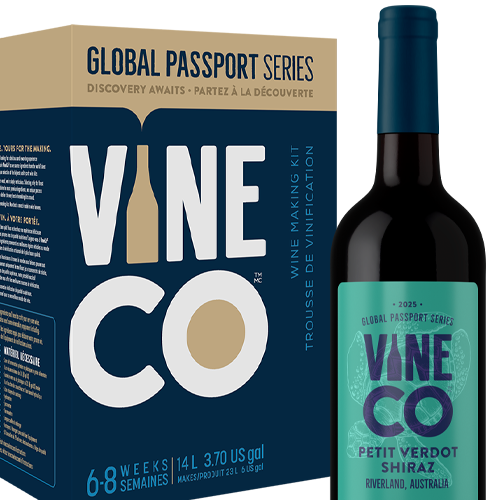 Wine Kit - VineCo - Global Passport Series - Petit Verdot Shiraz - Riverland, Australia (2025)