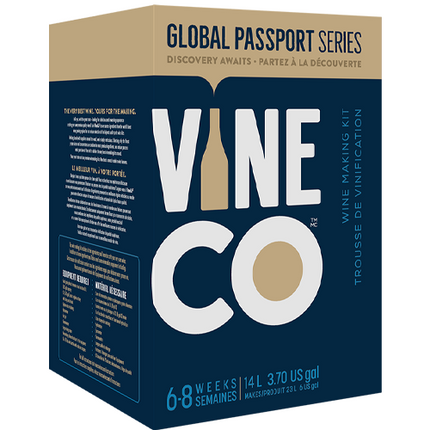 Wine Kit - VineCo - Global Passport Series - Grand Red - Lodi, California (2025) (Includes Skins)