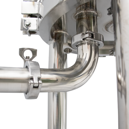 BevBright Stainless Steel Lenticular Filter Housing - 12 in. - 2 High - with fittings