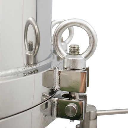 BevBright Stainless Steel Lenticular Filter Housing - 12 in. - 2 High - with fittings