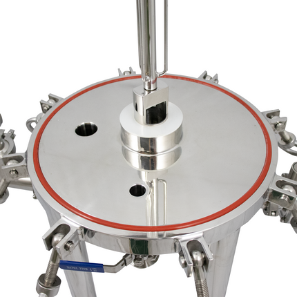 BevBright Stainless Steel Lenticular Filter Housing - 12 in. - 2 High - with fittings