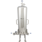 BevBright Stainless Steel Lenticular Filter Housing - 12 in. - 3 High - with fittings
