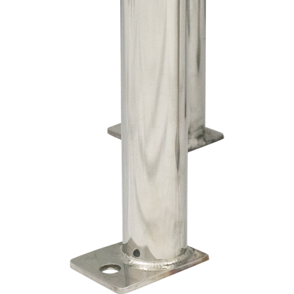 BevBright Stainless Steel Lenticular Filter Housing - 12 in. - 3 High - with fittings
