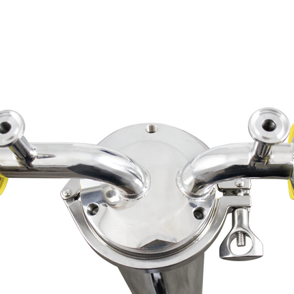 BevBright 316 Electro Polished S/S Cartridge Filter Housing - 30 in. - 1 Module Capacity