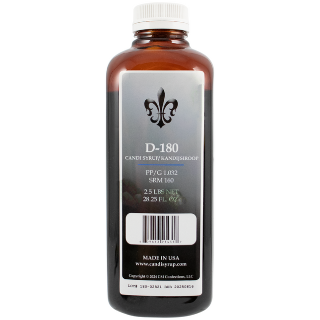 Candi Syrup - D-180 - 2.5 lbs
