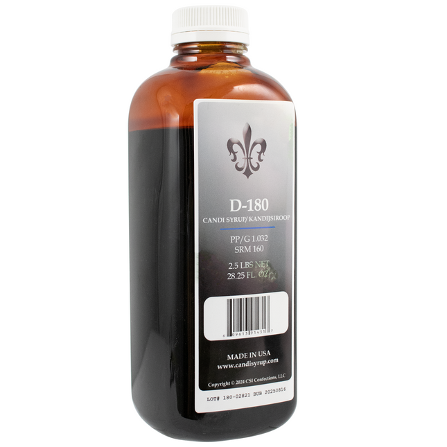 Candi Syrup - D-180 - 2.5 lbs